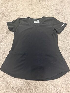 Sketchers by Barco Black Scrub Top